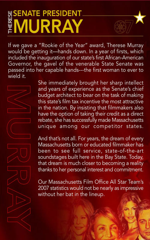 MFO 2007 All Star Team - Senate President Murray